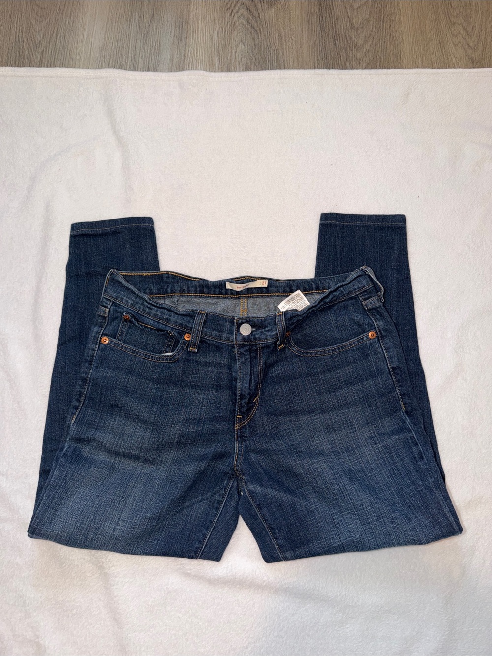 Levi's Women's Skinny Jeans in Dark Indigo
